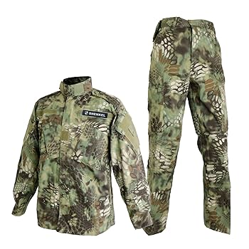 迷彩服セット　5B 特価品 選べる帽子 キッズ迷彩服セット 5点入り マルチカム 130